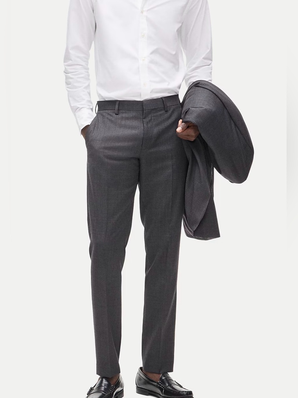J. Crew Ludlow Slim-fit suit pant in Italian worsted wool